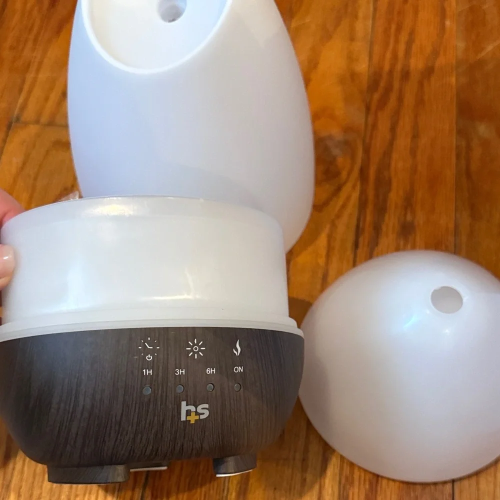Health Smart White and Brown Essential Oil Diffuser
